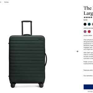 Away Suitcase: Expandable Large (Brand New/In box)